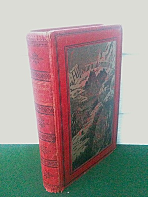 A W Grube Alps Hiking German 1886 Book