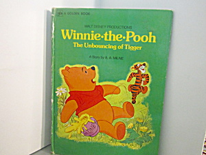 Big Golden Winnie-the-pooh The Unbouncing Of Tigger
