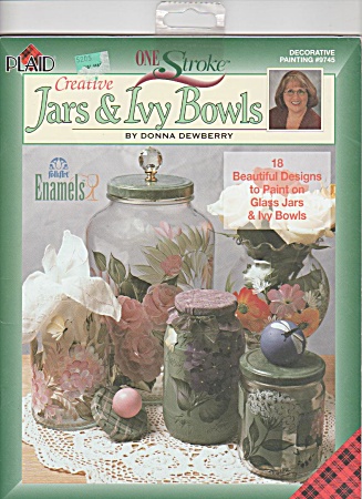 Jars Ivy Bowls One Stroke Painting Book Donna Dewberry