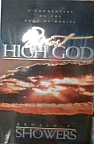 Renald E Showers The Most High God Paperback B4171