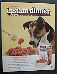 1972 Purina Chuck Wagon Dog Food