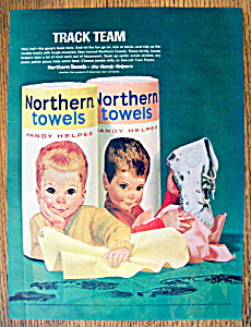 Vintage Ad: 1963 Northern Paper Towels