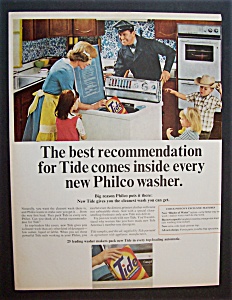 1965 Philco Washer & Tide Detergent