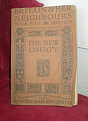 Britain & Her Neighbors Schoolbook-book 5 Vintage