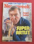 Newsweek Magazine October 24, 1977 Jasper Johns