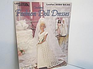 Leisure Arts Crochet Fashion Doll Dresses #2094