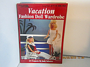 Leisure Arts Fashion Doll Vacation Wardrobe #2716